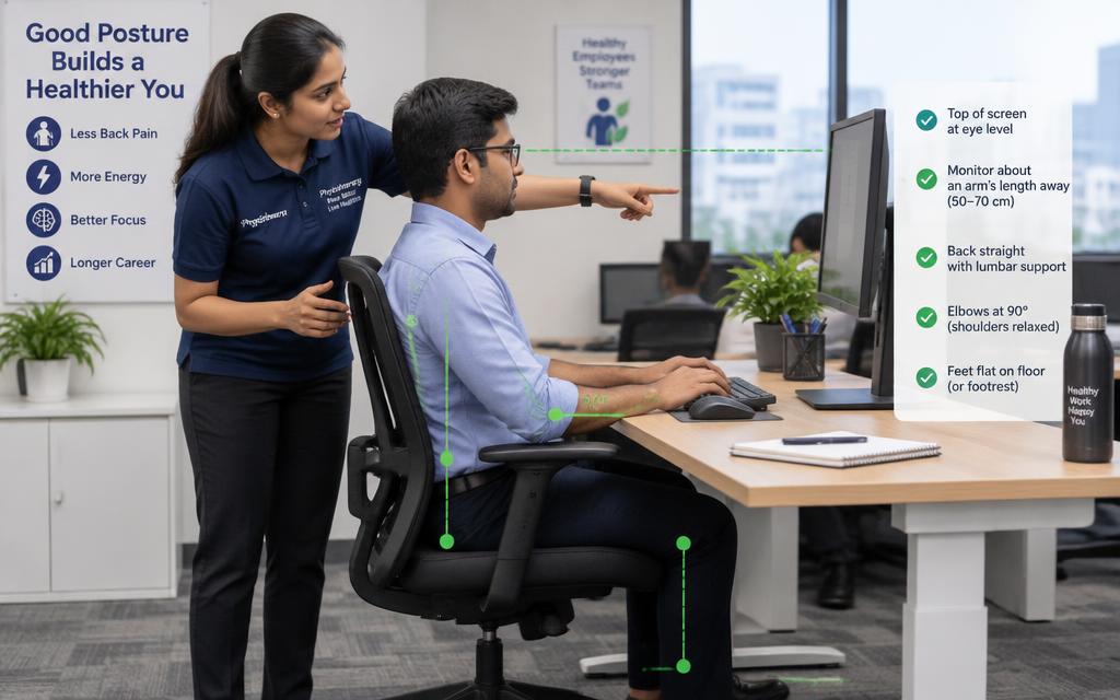 Ergonomics Tips for Desk Workers