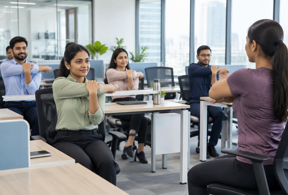 Desk & Chair Yoga in Pune